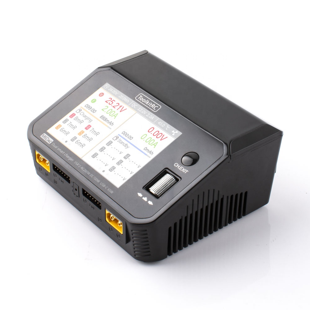 Lipo Battery Charger - Caricabatterie Intelligente Toolkitrc M6DAC 350W X