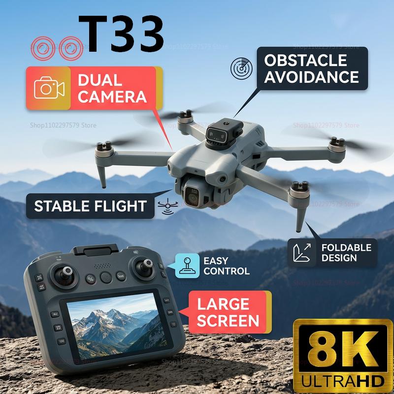 Drone Rc Foldable - Nuovo Drone RC T33 2026 con