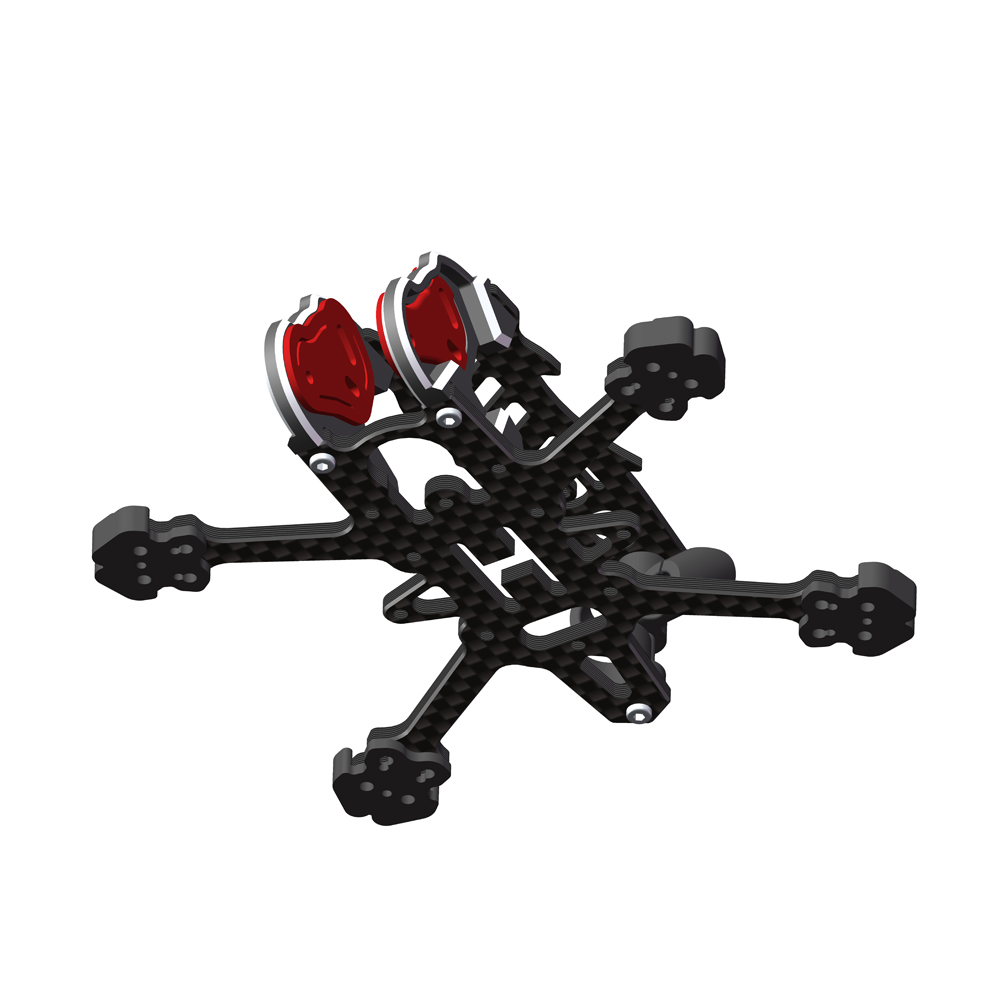 Rc Motor Drone - AlfaRC Fox-2 DJI O4 Unità Aria