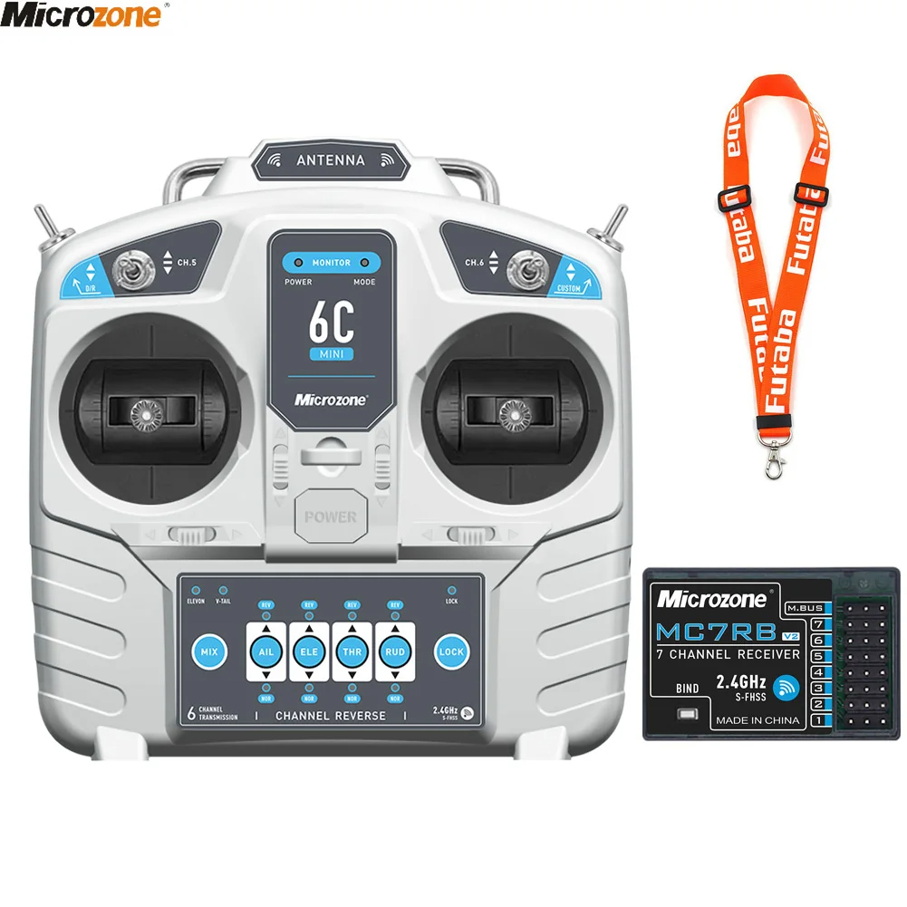 Joystick Rc Drone - MicroZone MC6C Mini V2 2.4G 6CH
