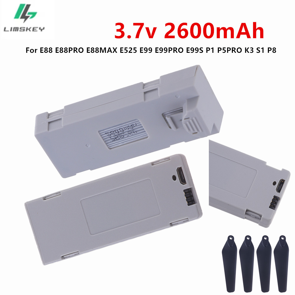 Drone S1S Rc Quadcopter - Batteria originale E88 Drone per S1s