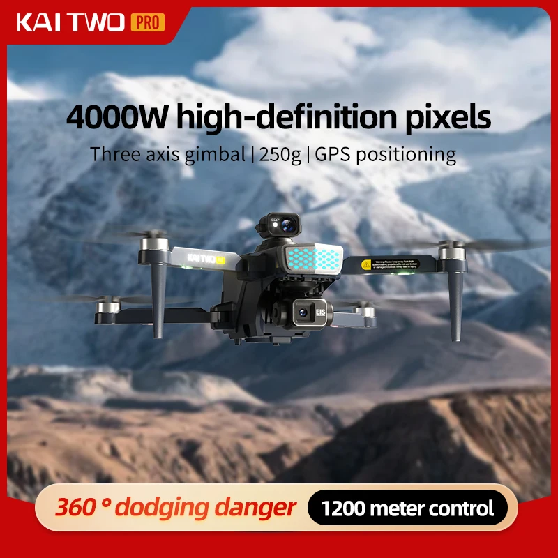 Drone Two Rc Way - KAI TWO Pro Drone Drone 4K