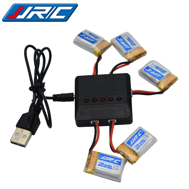 Lipo Battery Charger - Batteria Originale JJRC H36 3.7V 150mAh