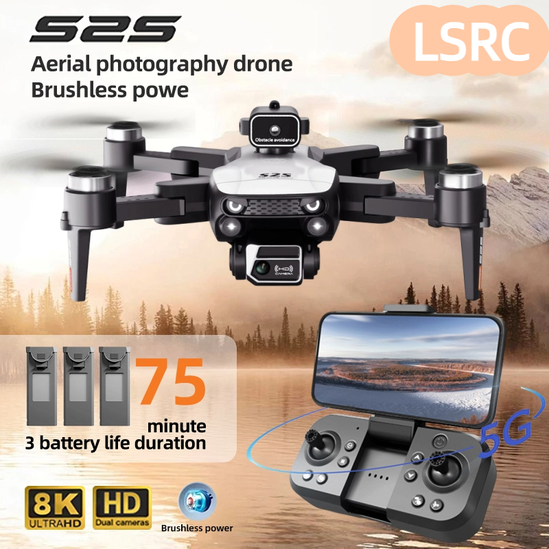 Rc Drone E88 - S2S Mini Drone 8K Professionale HD