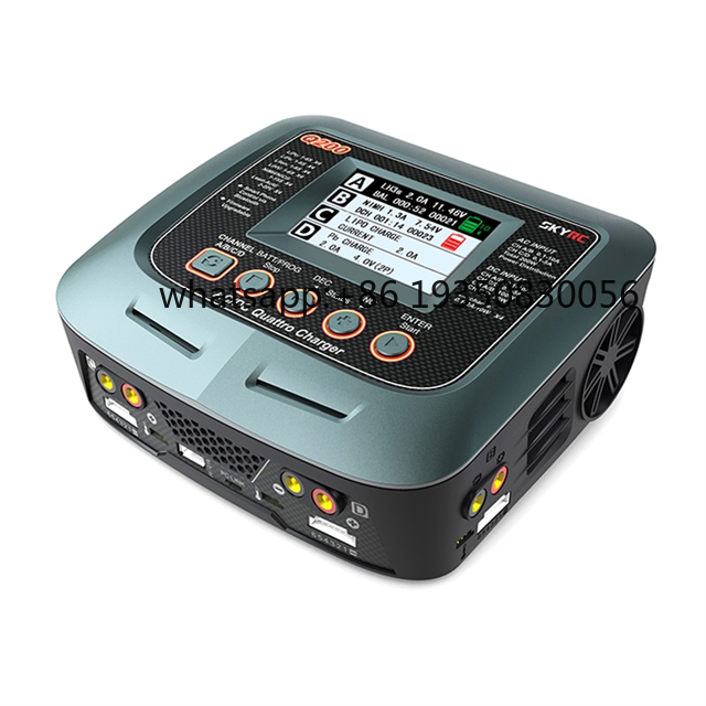 Lipo Battery Charger - Caricabatterie Intelligente SkyRC Q200 QUATTRO AC/DC
