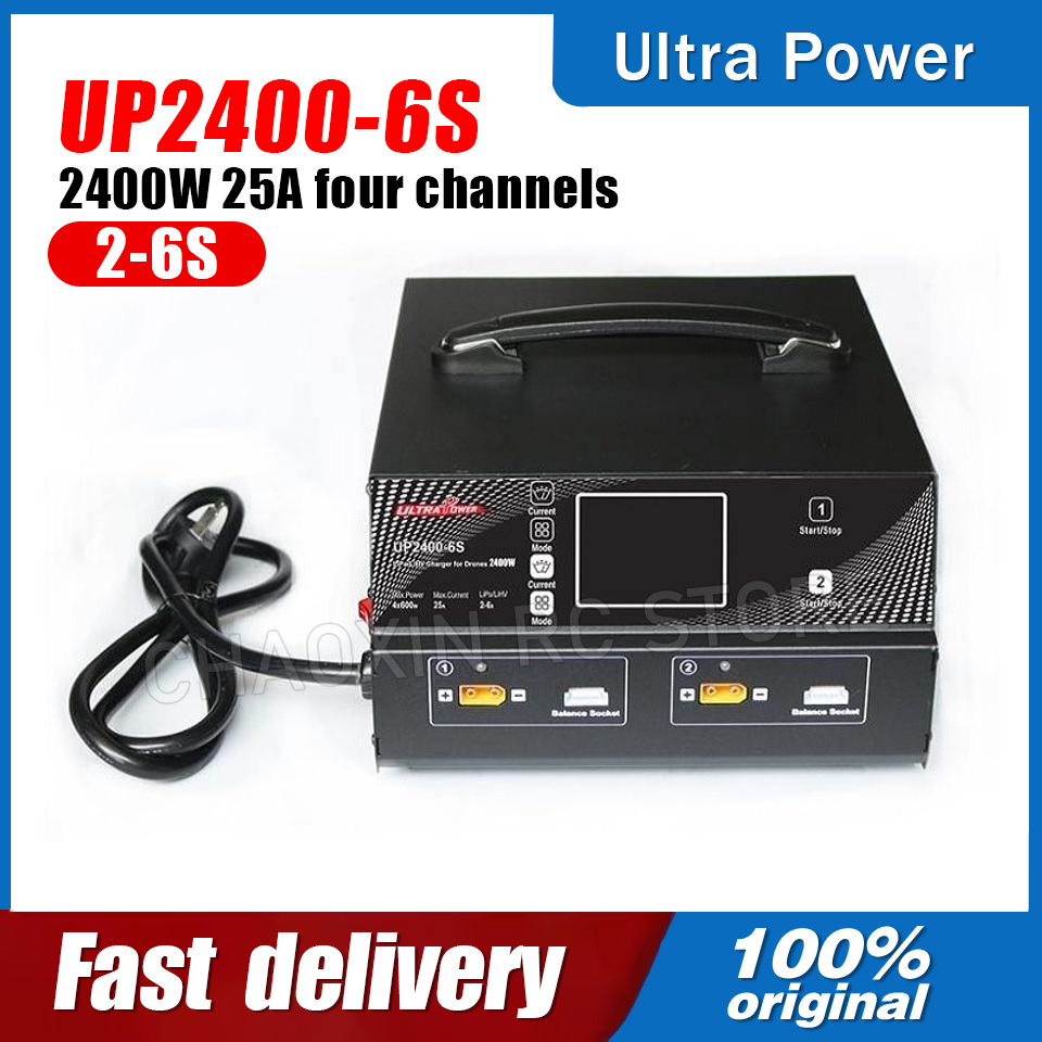 Lipo Battery Charger - Caricabatterie per Droni ULTRA POWER UP2400-6S