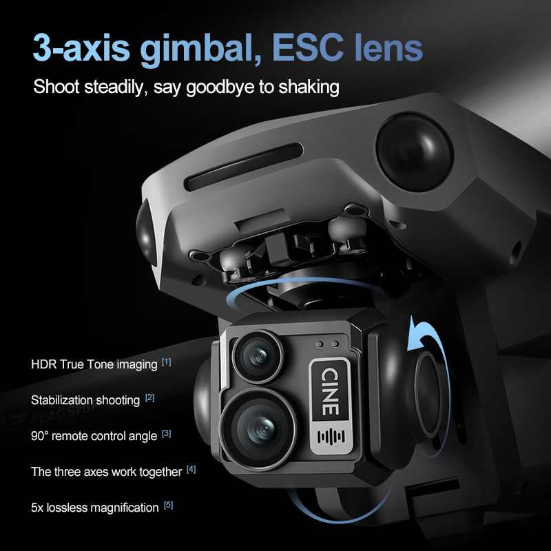 Drone RC con Gimbal a 3 Assi 8 - Drone Rc Harness recensione e prezzo