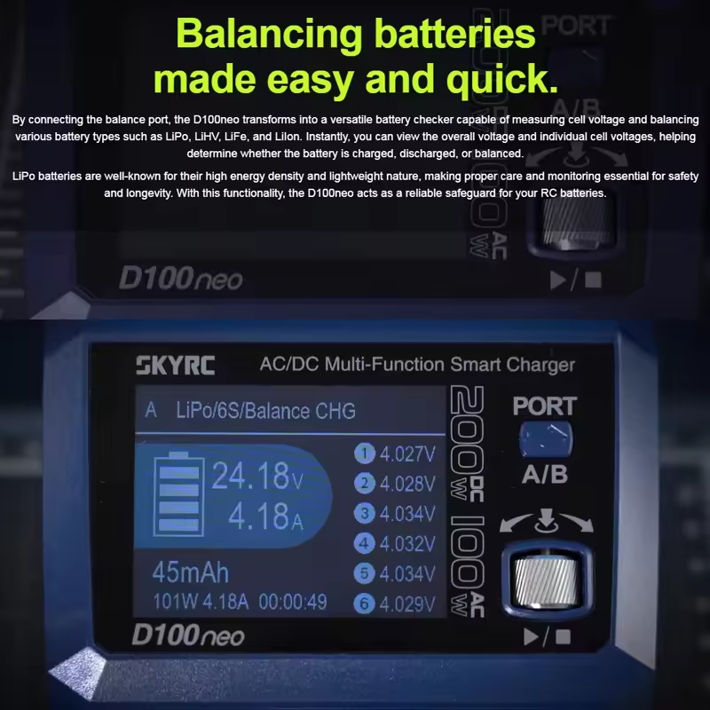 Caricabatterie Smart Lipo SkyR - Lipo Battery Charger recensione e prezzo
