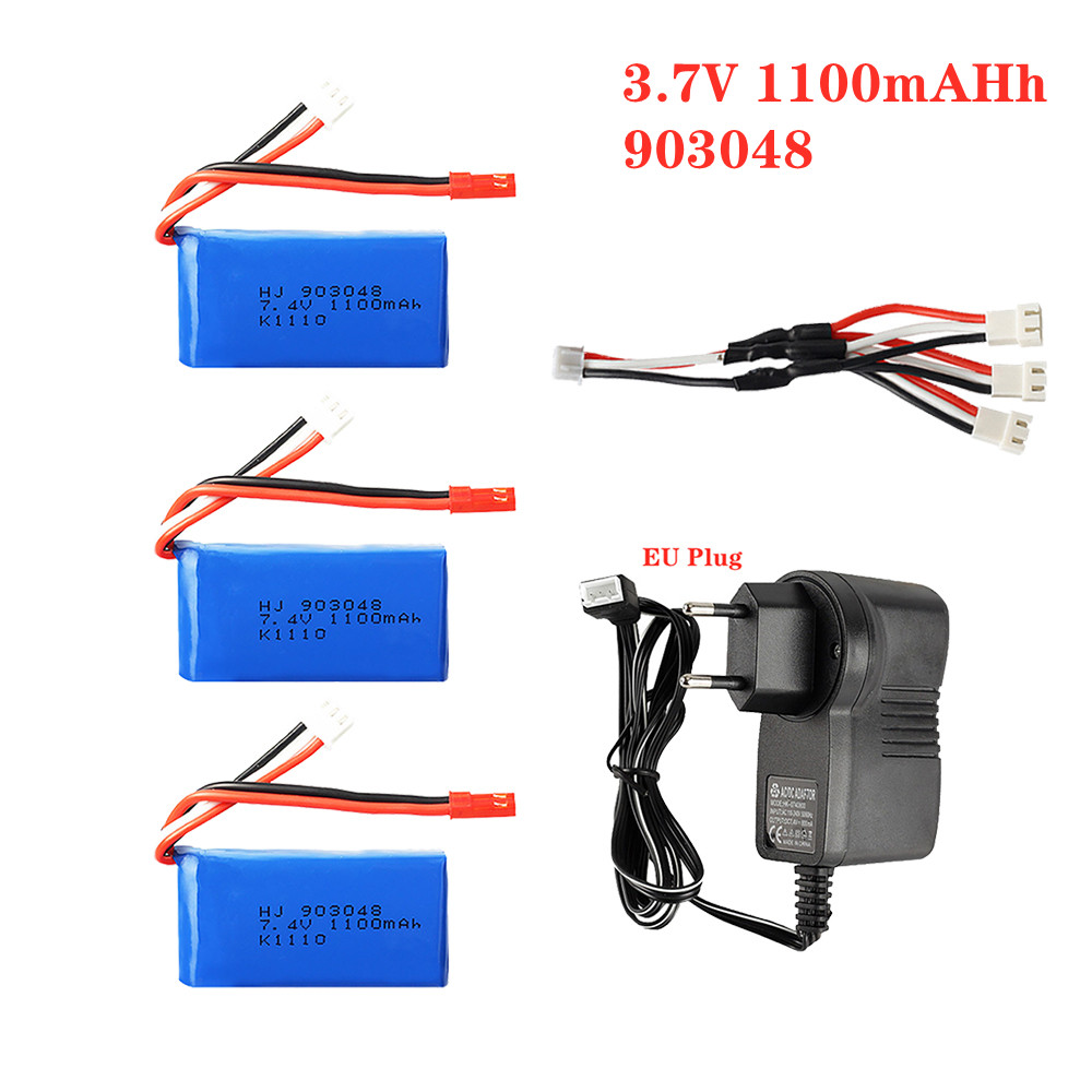 1-5 pz 7.4V 1100mah 903048 bat - Lipo Battery Charger recensione e prezzo