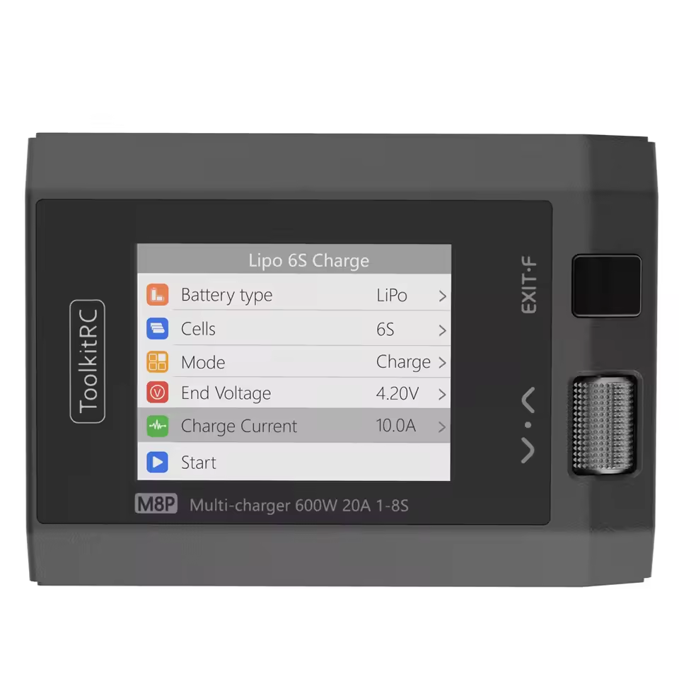 ToolkitRC M8P M8S Versione Agg - Lipo Battery Charger recensione e prezzo