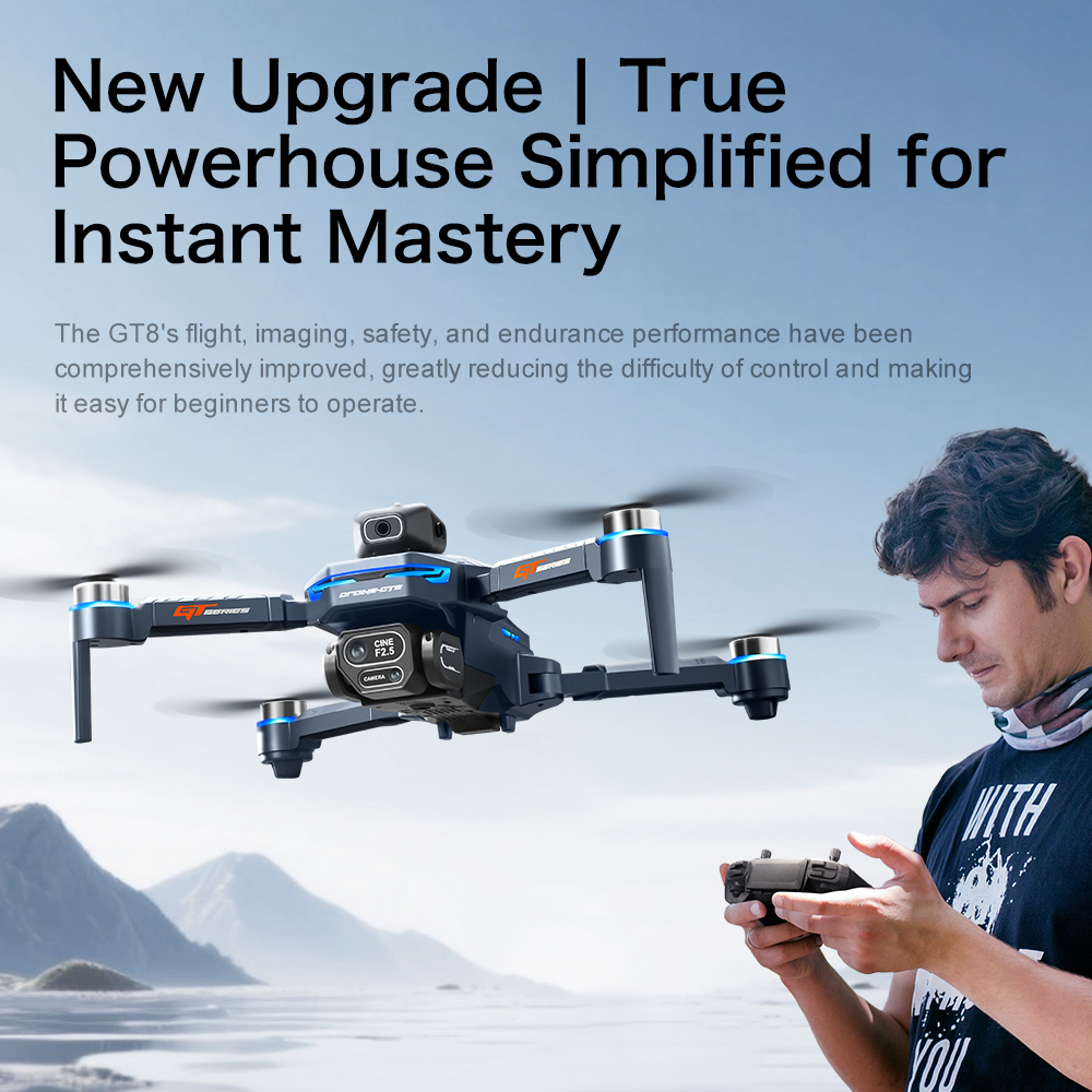 Drone Lenovo GT8 8K Profession - Rc Drone E88 recensione e prezzo