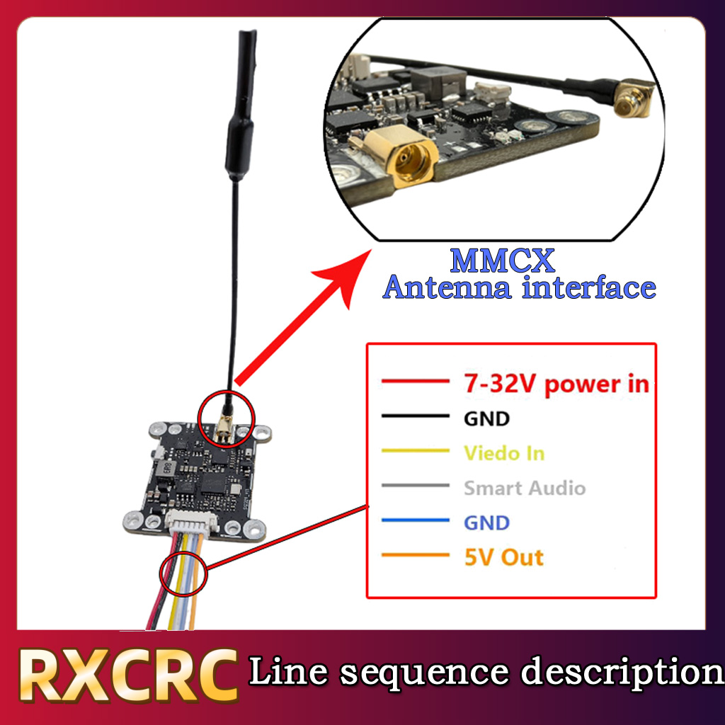 Modulo RXCRC 5.8G 48CH 1.6W VT - Rc Transmitter recensione e prezzo