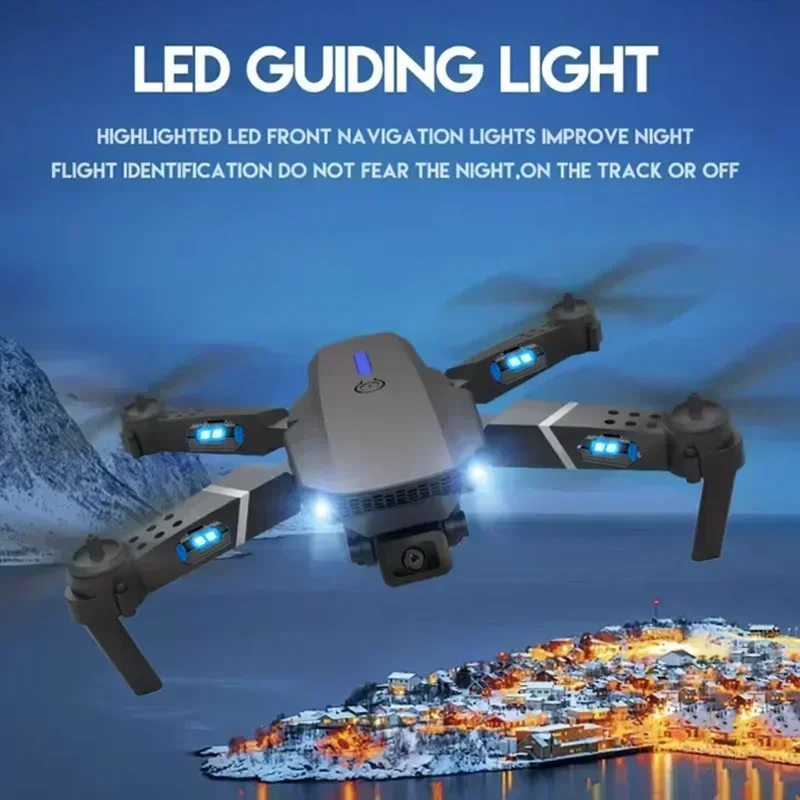 E88 Pro WIFI FPV Drone grandan - Rc Drone E88 recensione e prezzo