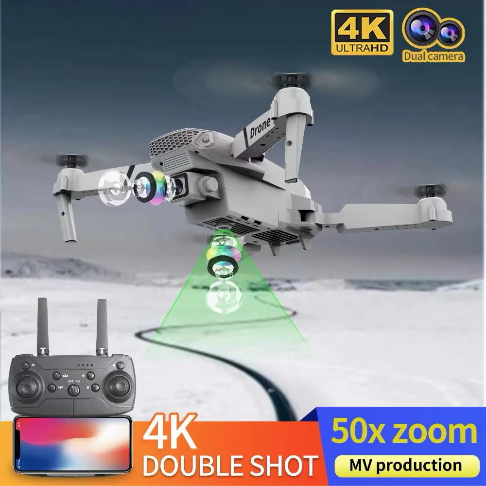 Drone professionale E88 4k tel - Rc Drone E88 recensione e prezzo