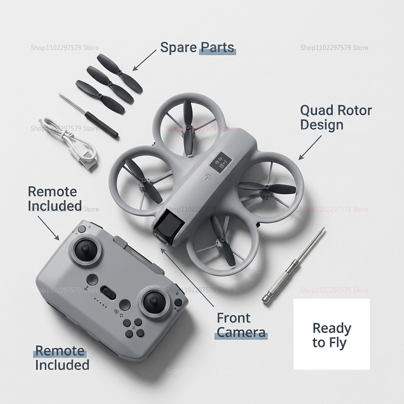 Mini Drone con Telecamera HD 8 - Drone Rc Foldable recensione e prezzo