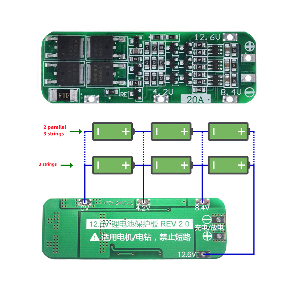 3S 20A Li-Ion Batteria Al Liti - Lipo Battery Charger recensione e prezzo