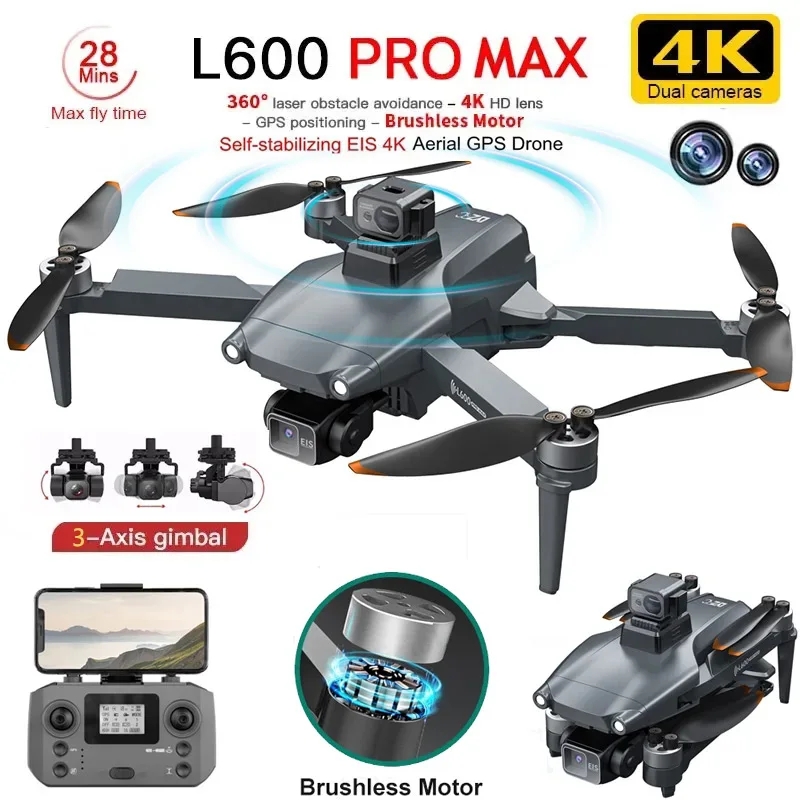 L600 PRO MAX GPS Drone Profess - Drone Rc Harness recensione e prezzo