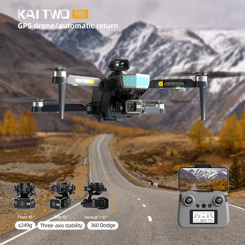 KAI TWO Pro Drone Drone 4K HD  - Drone Two Rc Way recensione e prezzo