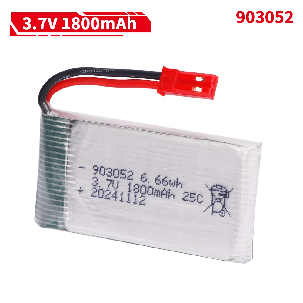 3.7V 1800mAh 903052 Batteria l - Lipo Battery Charger recensione e prezzo