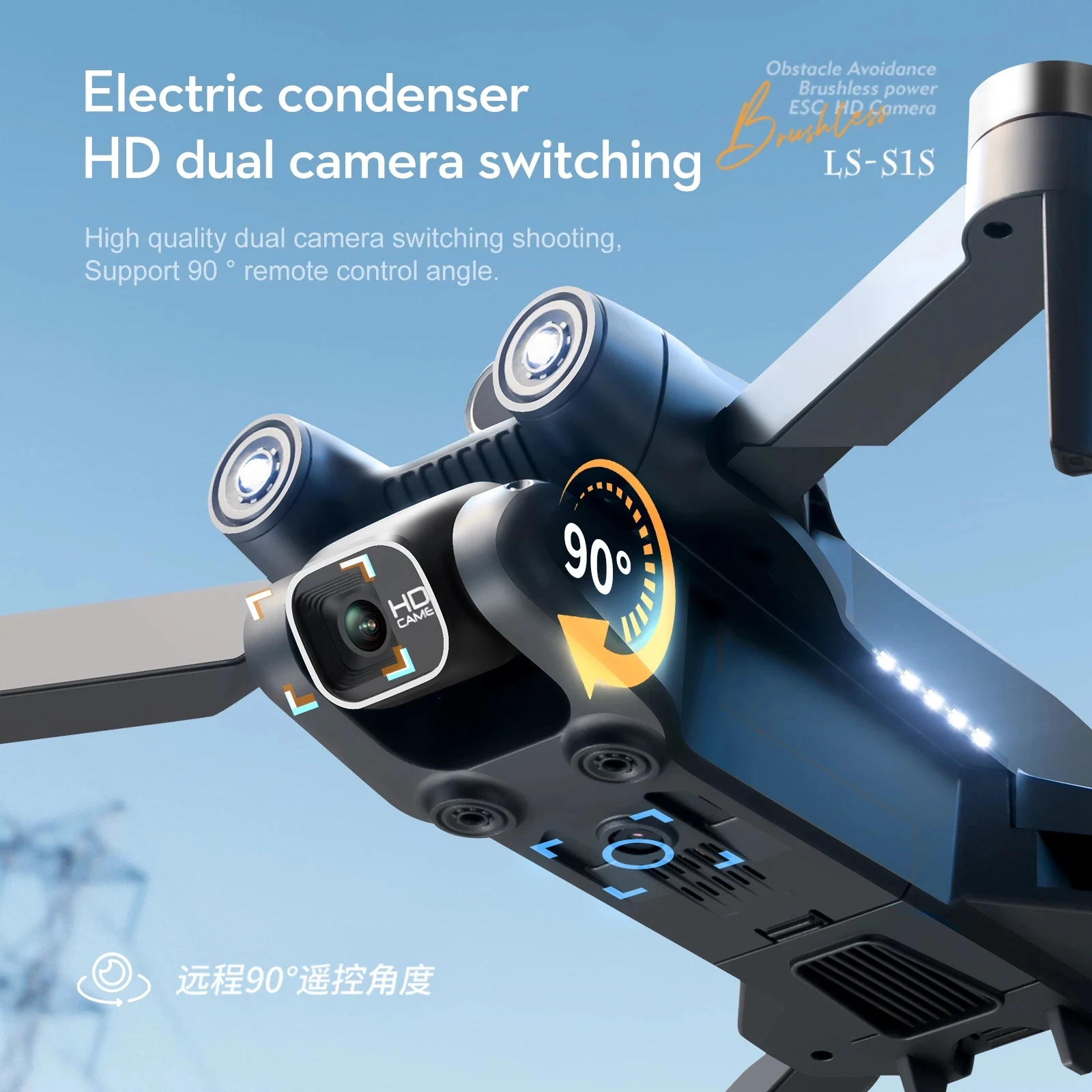 S1S Drone 5G Wifi 4K Telecamer - Drone S1S Rc Quadcopter recensione e prezzo